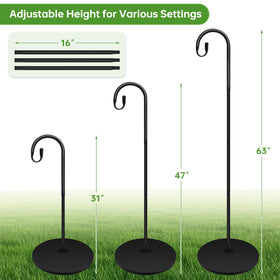 JETTIFY removable short pole for customizable hanging height