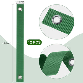 Jevrench heavy-duty nylon tree straps withstand weather for long-term use.