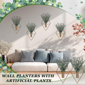 Jexine bronze metal finish on planters highlights durable craftsmanship.