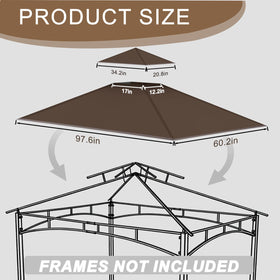 Jexlundo replacement canopy corner pockets provide secure fit on compatible frames.