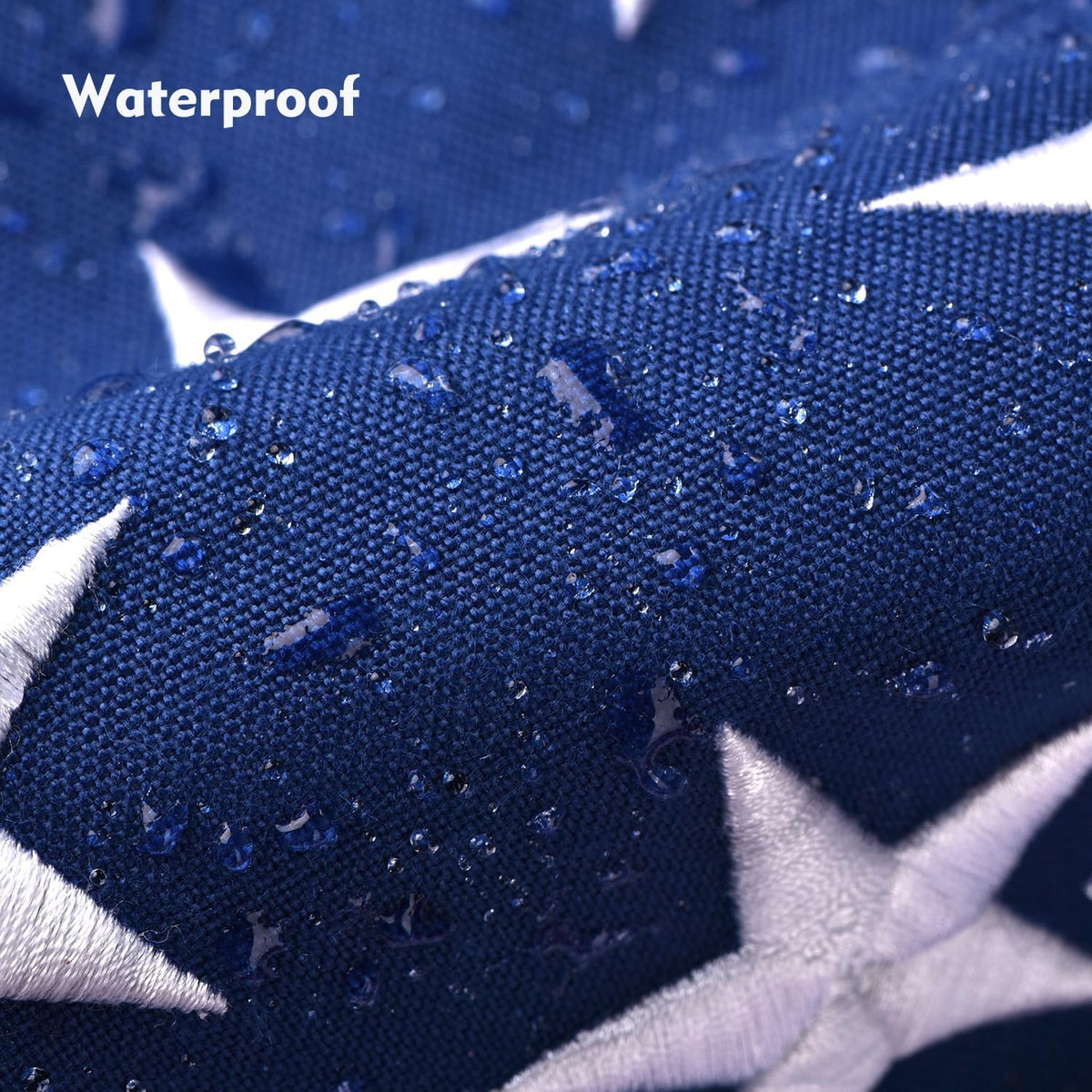 Jexusev American flag 3x5ft spun-polyester lightweight design enables easy handling.