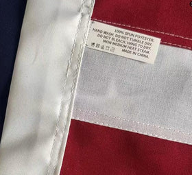 Jexusev American flag 3x5ft wind-performance stands up to gusty conditions.