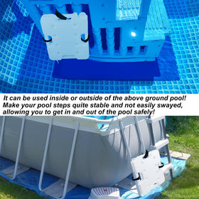 Jeyeou easy-move handle simplifies removal and seasonal storage.