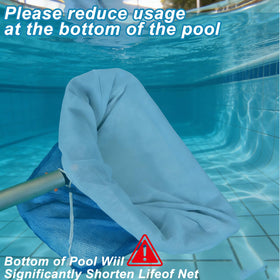 Jeyeou leaf rake replacement net for efficient debris collection