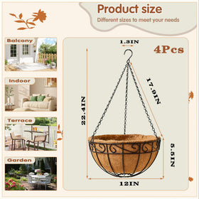JFFLYIT basket used as wall decor in indoor or outdoor spaces.