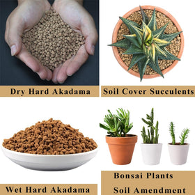 JFWOD Akadama porous fired clay enhances drainage and root aeration