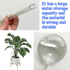 Jgalnim self-watering PVC bulbs offer durable, reusable irrigation.