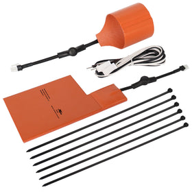 JIANBENKJ 7102 oil heater pad keeps Generac oil warm in cold weather