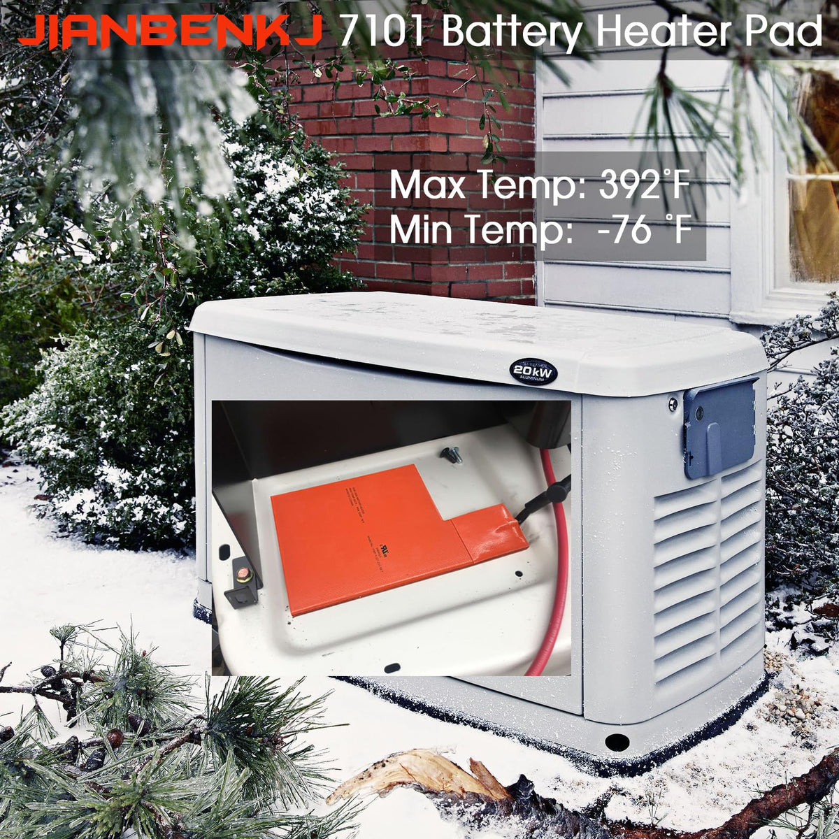 Automatic 40°F-55°F temperature control for winter heating