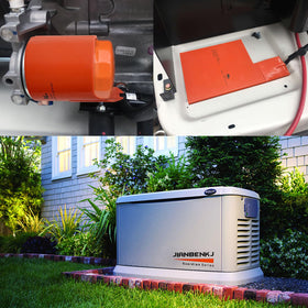Battery placement under the battery for efficient heating