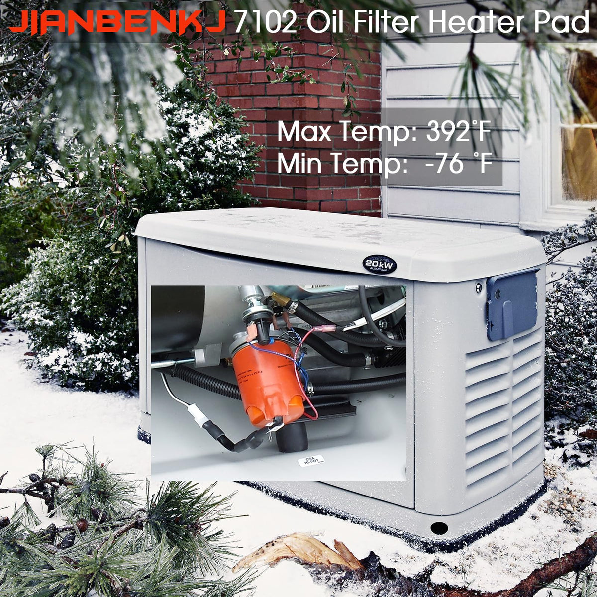 Compatible with Generac standby generators from 2008 onward