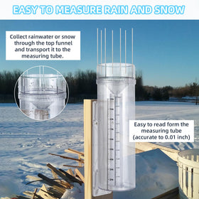 JIANBENKJ gauge adheres to US Weather Bureau standards for reliable tracking.