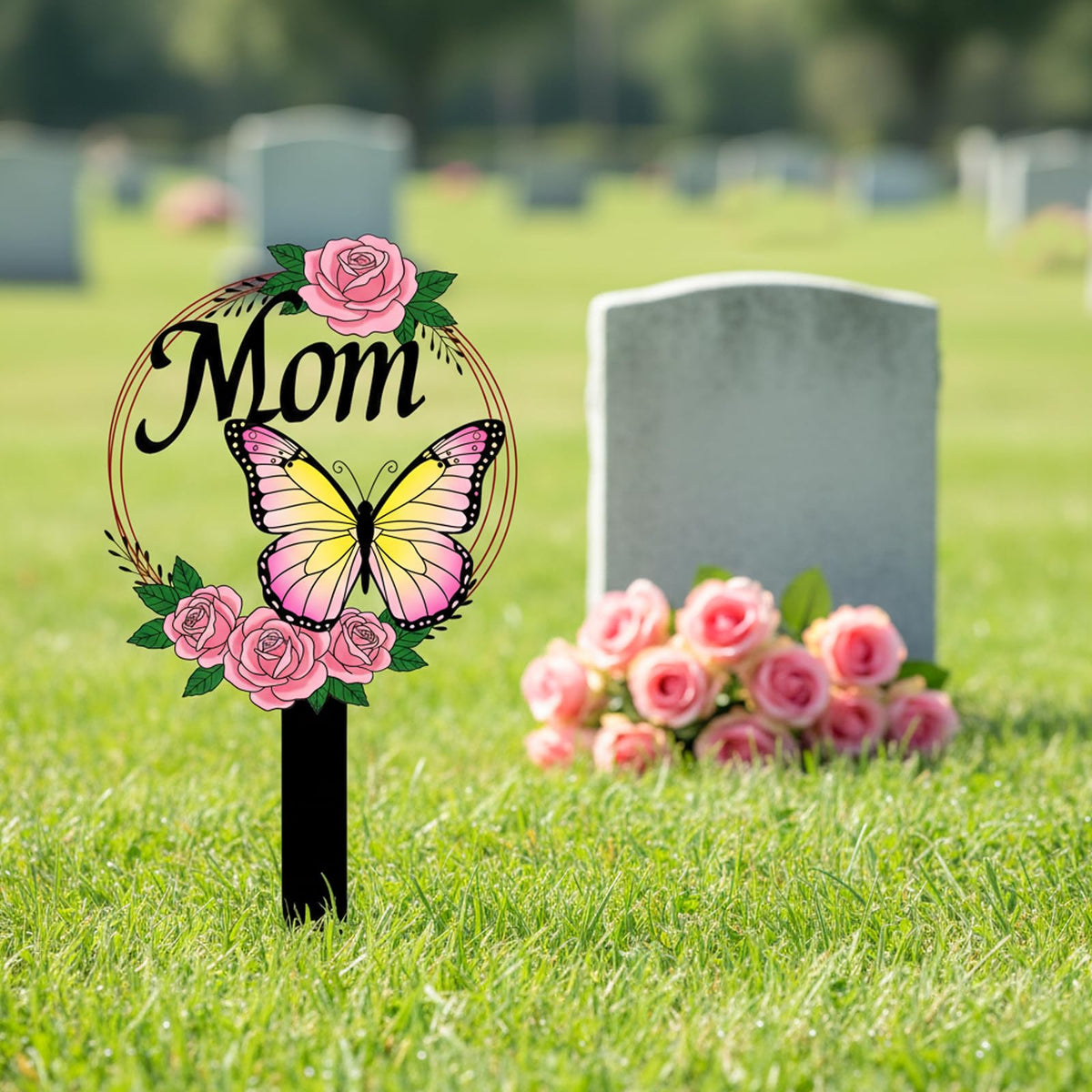 Jiasku sympathy gift stake for moms, a thoughtful gesture for loss.