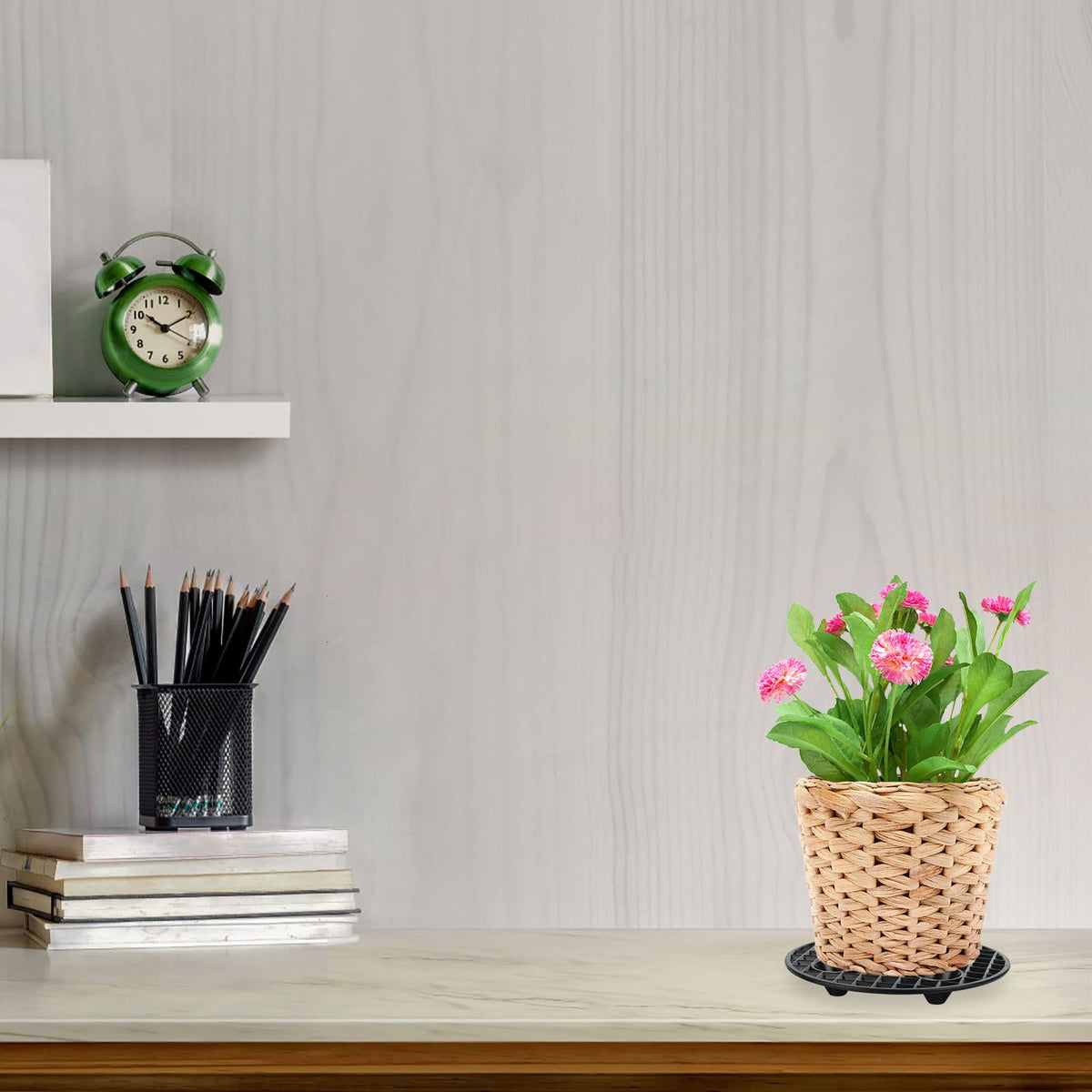 JiaUfmi easy-to-clean pot risers for various pot shapes and sizes.
