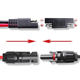 Jienk 1ft battery charger cable delivering stable current for outdoor use.