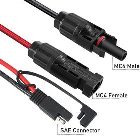 Jienk PV extension cable with SAE polarity option to prevent miswiring.