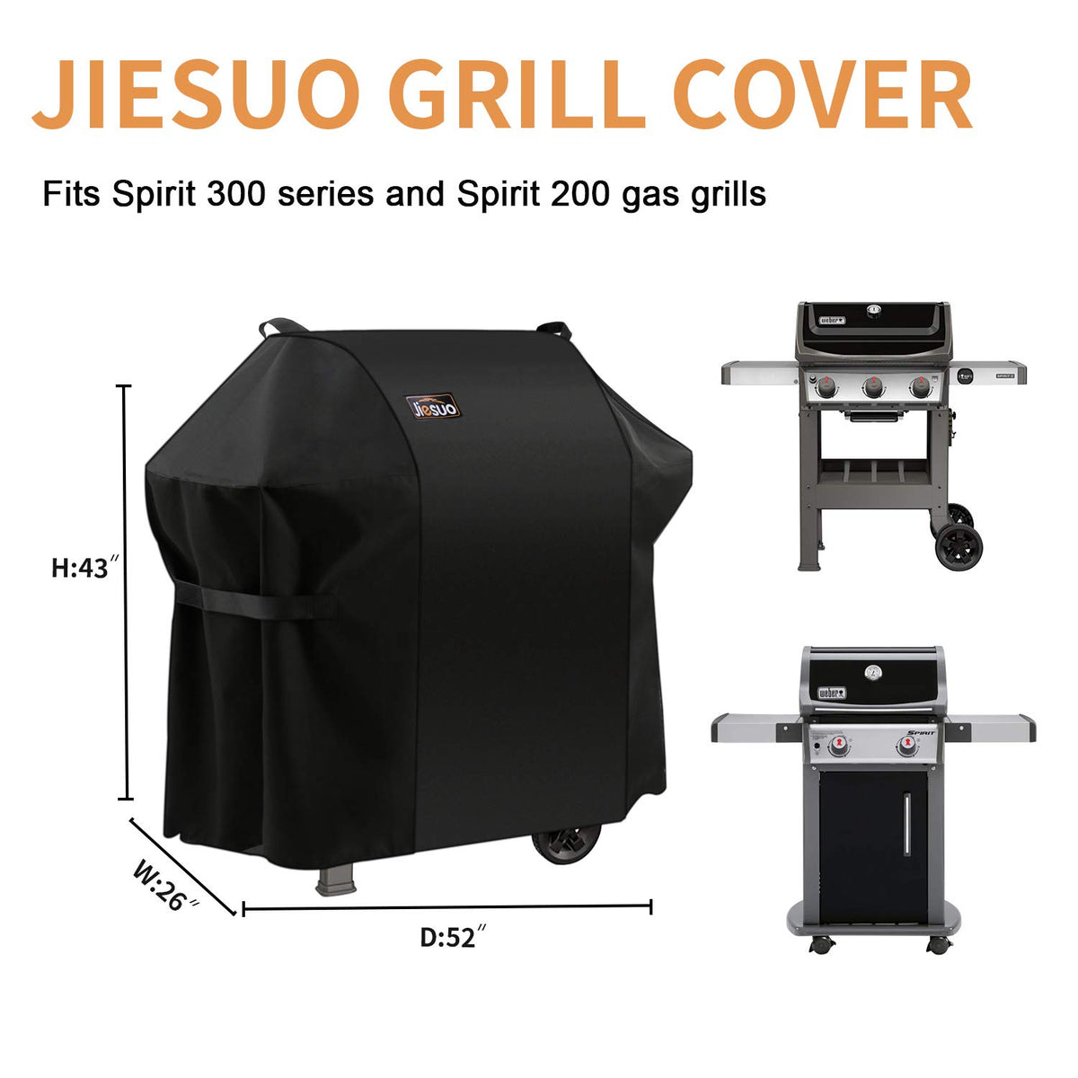 Jiesuo 7106 rear view shows reinforced stitching for long-lasting performance.