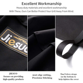 Dimensions 28.5 x 23.5 x 35 inches on Jiesuo cover for Weber 22in