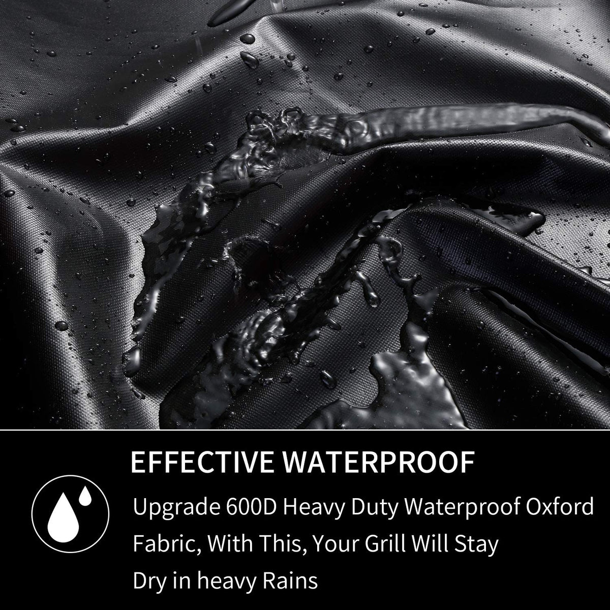Close-up of Jiesuo heavy-duty 600D material and durable stitching