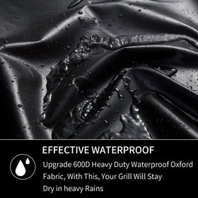 Close-up of Jiesuo heavy-duty 600D material and durable stitching