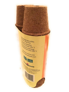Jiffy-Pots 26-pack offers ready-to-use rounds ideal for starting multiple varieties.