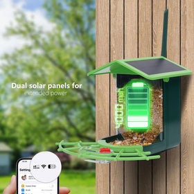 JIFUGLOB live view camera feed enables quick sharing with family.