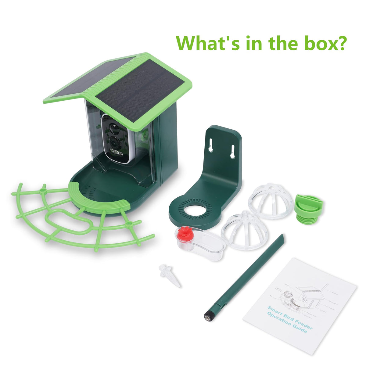 JIFUGLOB secure mount and easy refill door simplify installation and maintenance.