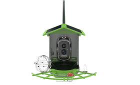 JIFUGLOB seed capacity 3-8 cups supports frequent visits for longer viewing.