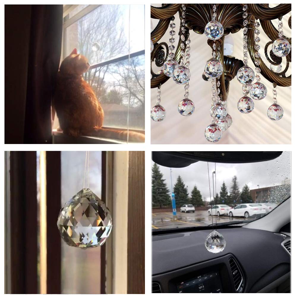 JIHUI window decor suncatchers brighten spaces with delicate rainbow reflections