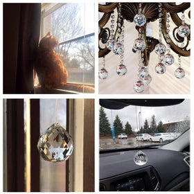 JIHUI window decor suncatchers brighten spaces with delicate rainbow reflections