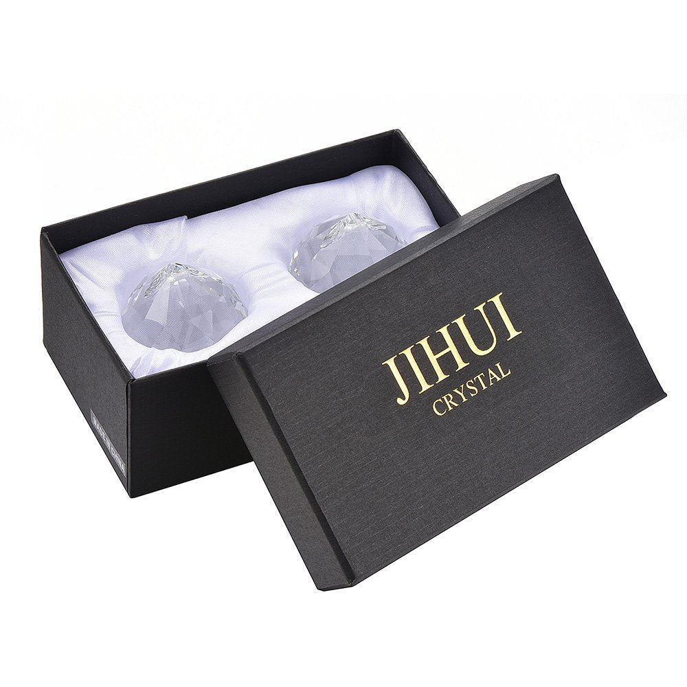JIHUI two-pack prism balls deliver versatile lighting accents