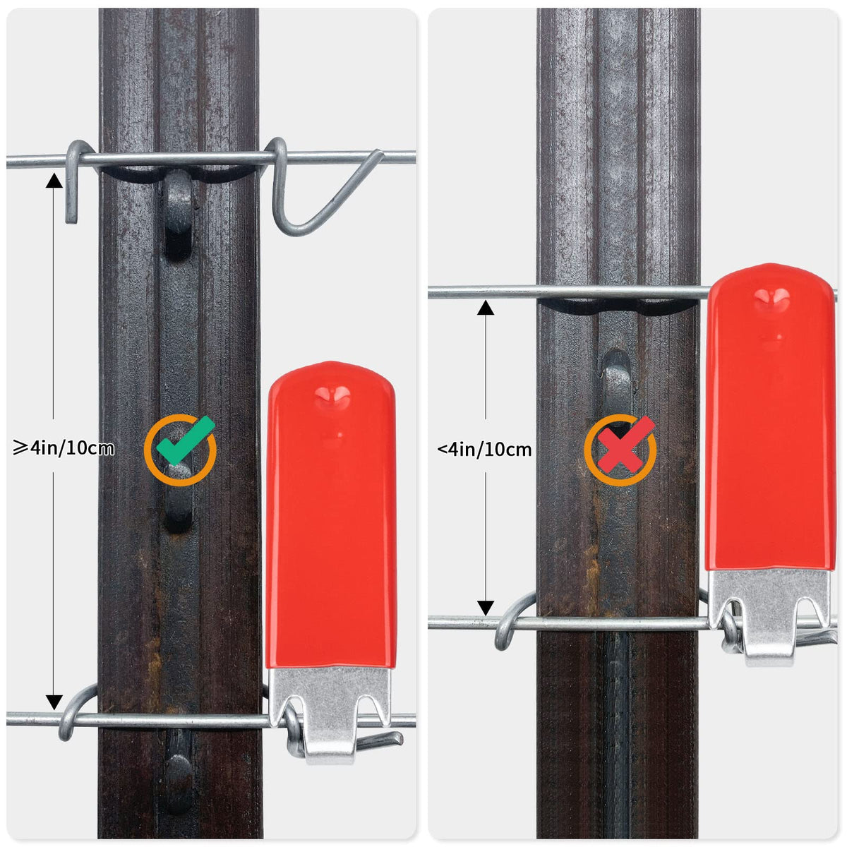 Jikbeed sturdy steel construction supports durable performance on outdoor fencing tasks.