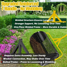JILLSKY rust-resistant steel construction stands up to outdoor use.