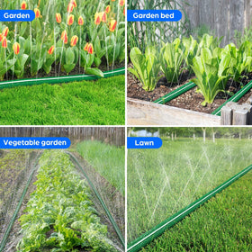 Simple install to water lawns, gardens, and shrubs.