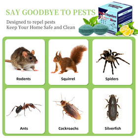 Jin&Co mesh bag for mice repellent—simple placement to protect kitchens and storage areas.