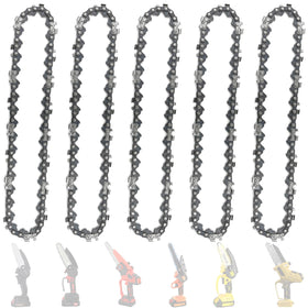 JINFFR 6-inch chainsaw chain collection for durable replacement on mini saws