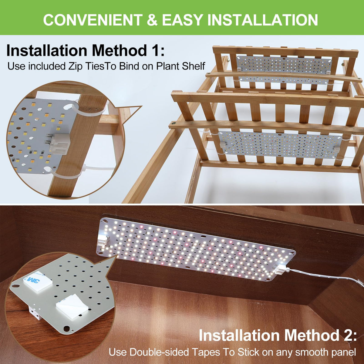 JINHONGTO 5Pack includes reliable daisy-chain connectors for simple setup