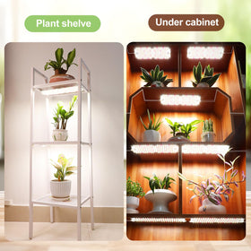 JINHONGTO flat-panel lights mount easily on shelves