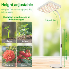 JINHONGTO built-in timer ensures consistent daily lighting