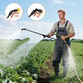 Versatile 4 in 1 setup for fields, beds, and greenhouses