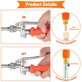 JINIOHEE easy installation steps to upgrade your sprayer quickly