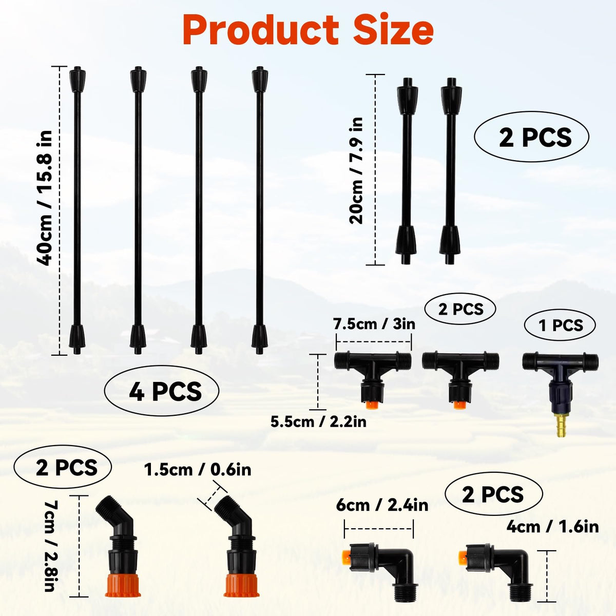 JINIOHEE extendable wand reaches 74.8 inches for large-area coverage