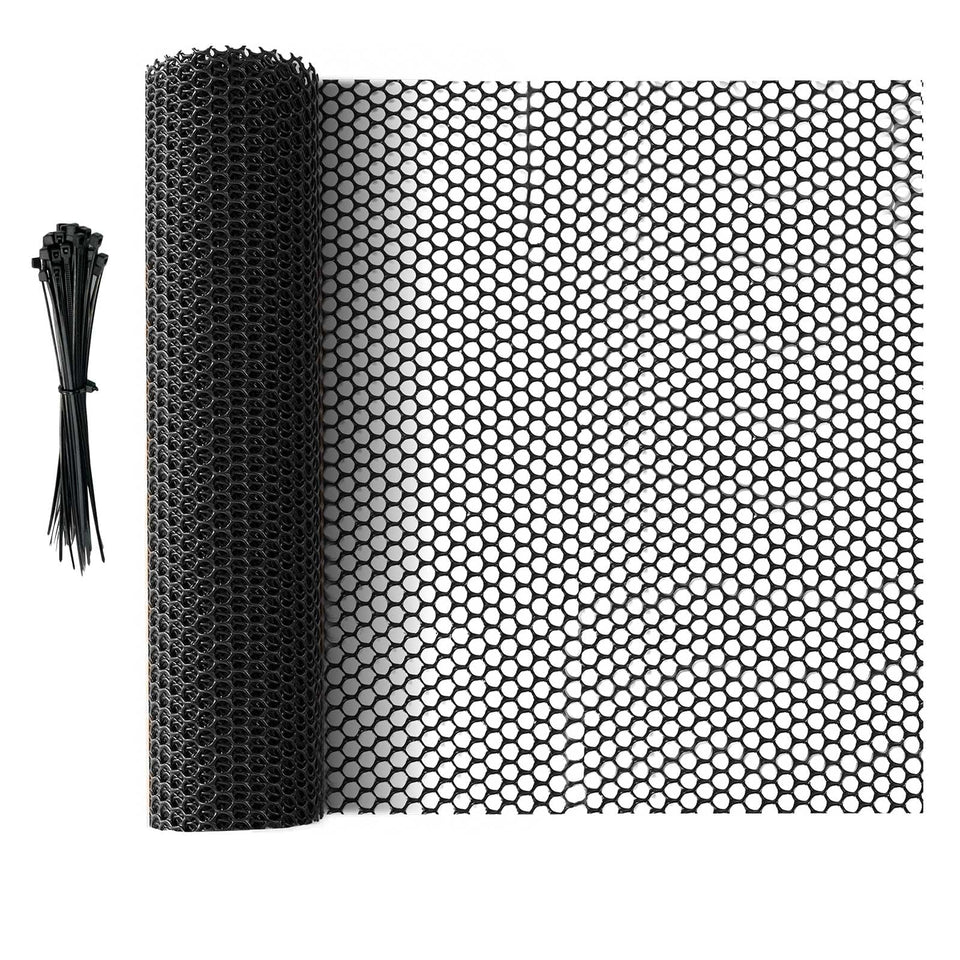 Jinkoozz roll mesh fence for durable outdoor boundary in gardens.