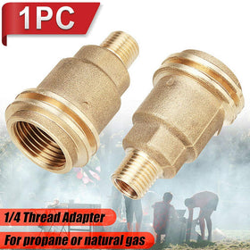 JINYI portable camping stove ready setup using the adapter for low pressure gas