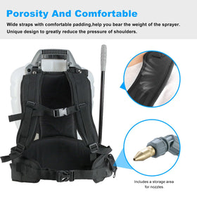 Durable nylon construction of JIOTAR sprayer straps for long-lasting use