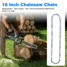 JIOTAR ego 56V chainsaw chain close-up highlighting durability and precision