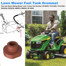 JIOTAR compatible John Deere riding mower fuel bushing for smooth fuel transfer