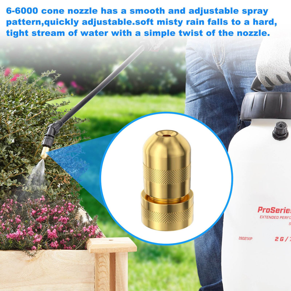 JIOTAR packaging and storage-friendly nozzle for ready-to-use sprayers.