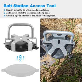 JIOTAR Termi-te lid grip in action enables fast lid access.