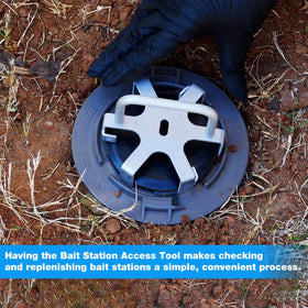JIOTAR Termi-te access tool opens quick-lock caps smoothly.
